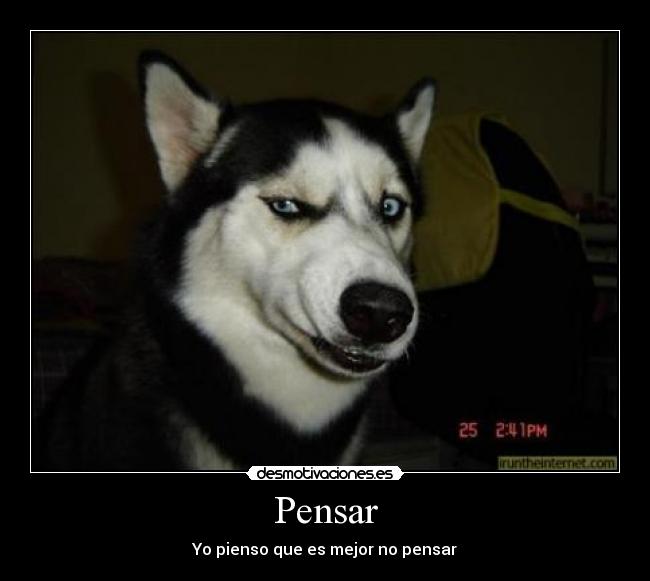 Pensar -