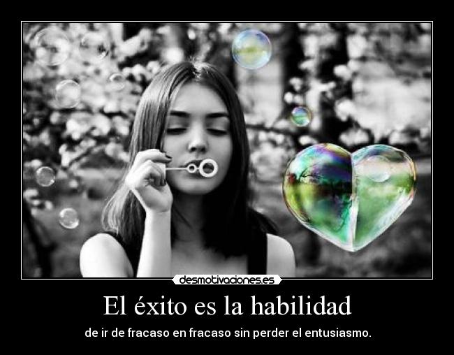 El éxito es la habilidad -