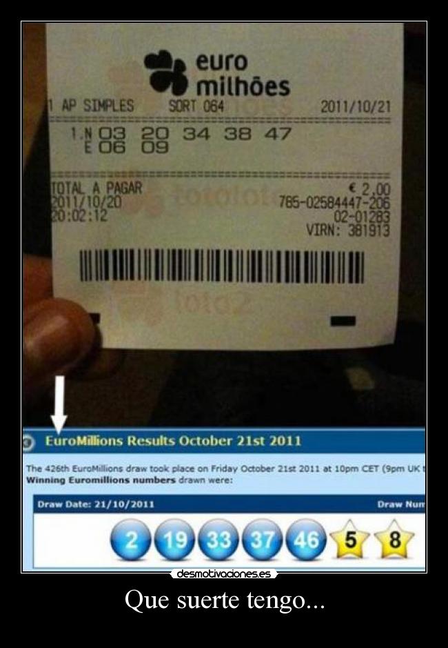 carteles suerte desmotivaciones