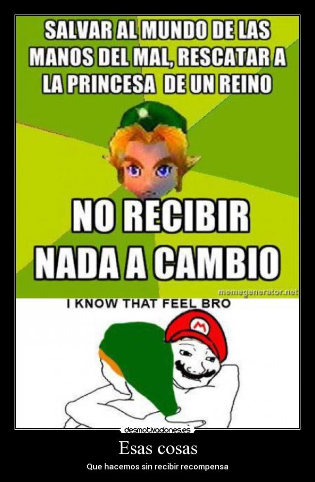 Esas cosas - Que hacemos sin recibir recompensa