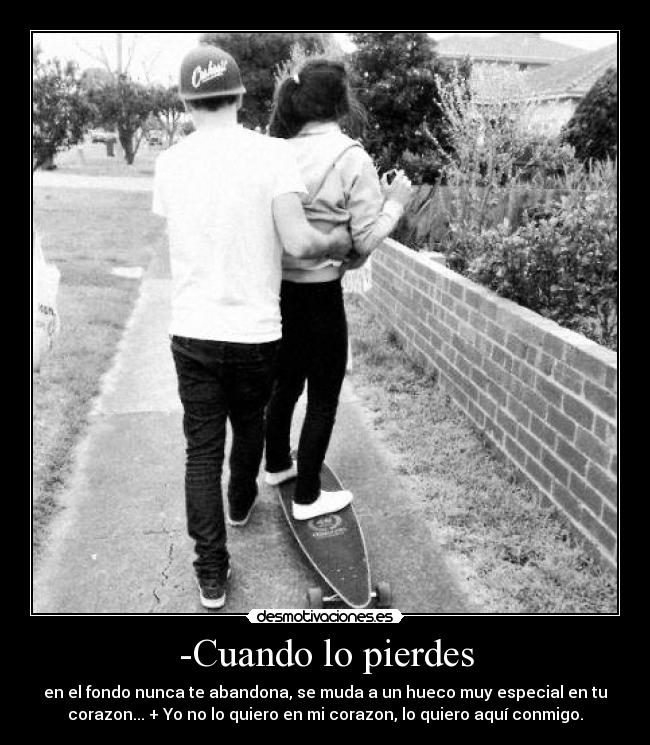 -Cuando lo pierdes - 