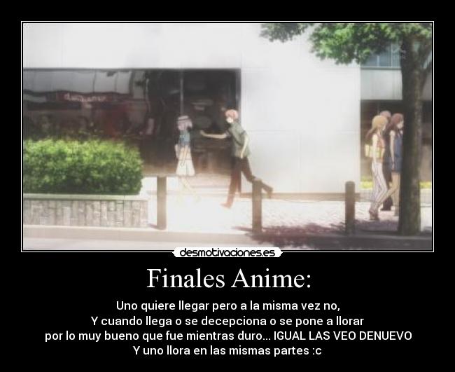 Finales Anime: -