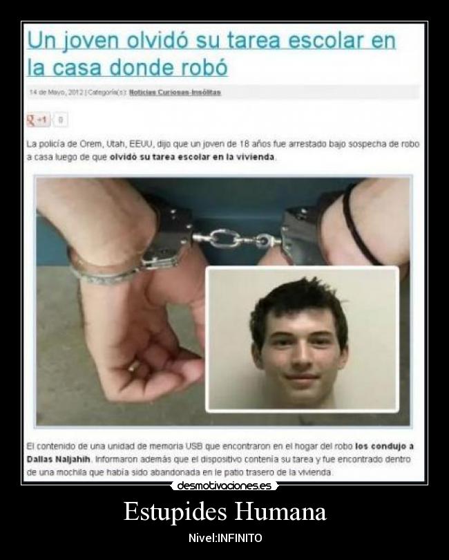 Estupides Humana - Nivel:INFINITO