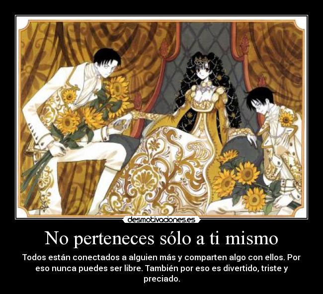 No perteneces sólo a ti mismo - 