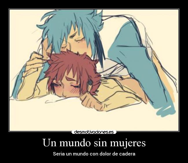 Un mundo sin mujeres -