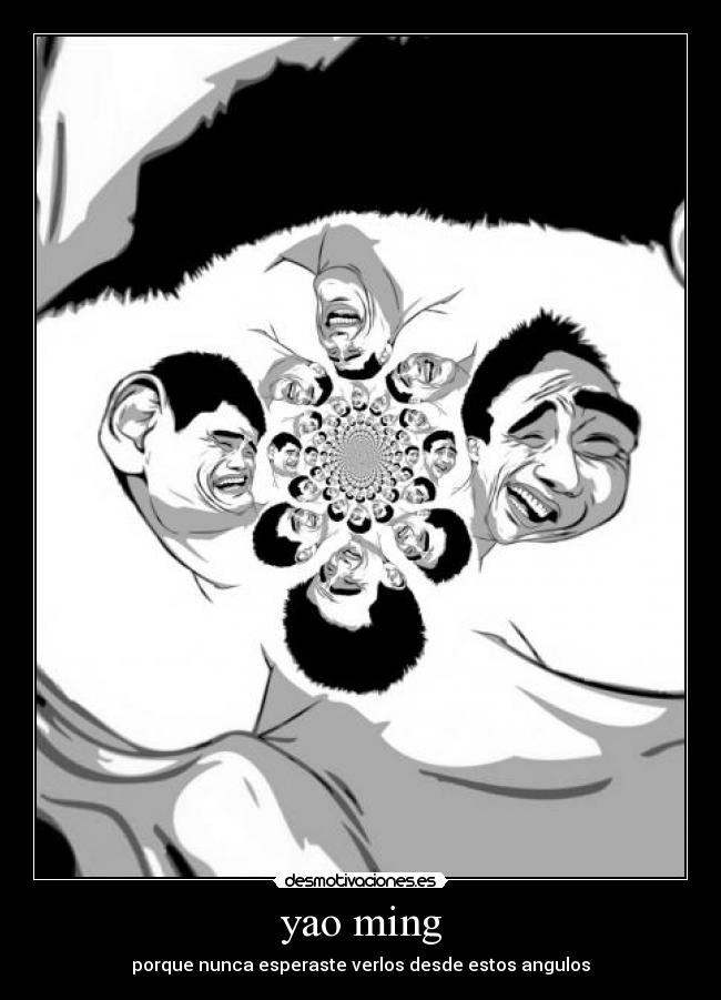 carteles yao ming desmotivaciones