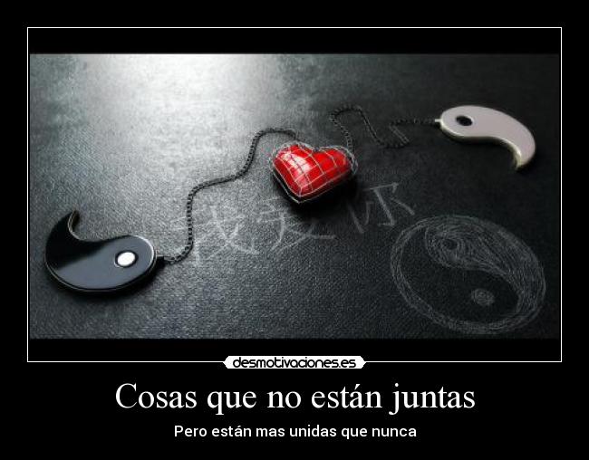 Cosas que no están juntas - 