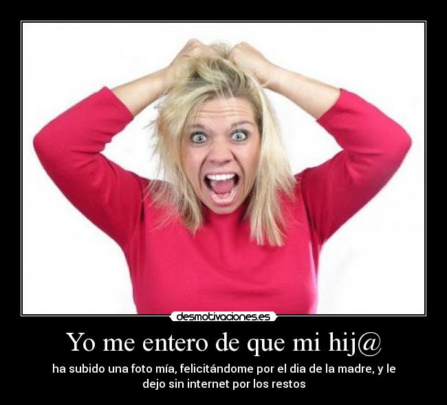 Yo me entero de que mi hij@ -