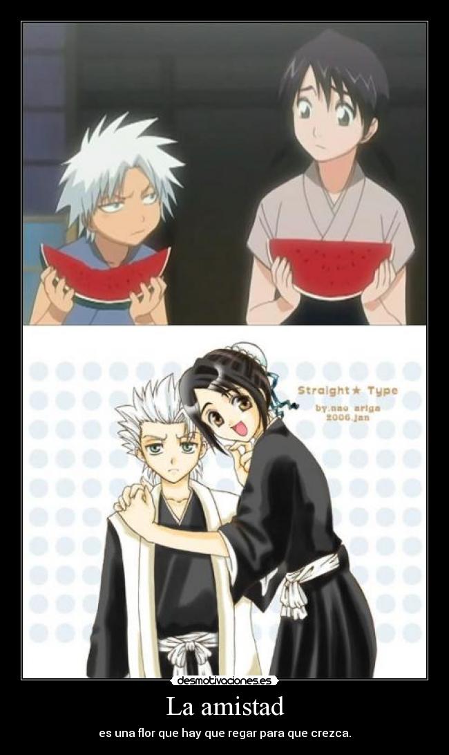 La amistad - es una flor que hay que regar para que crezca.