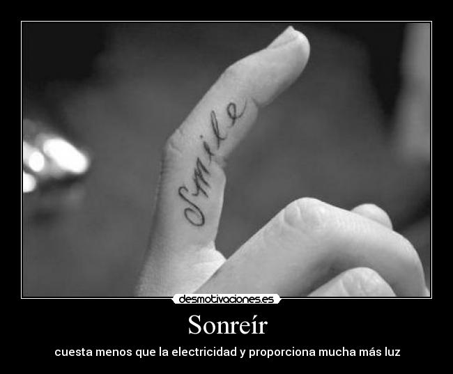 Sonreír -