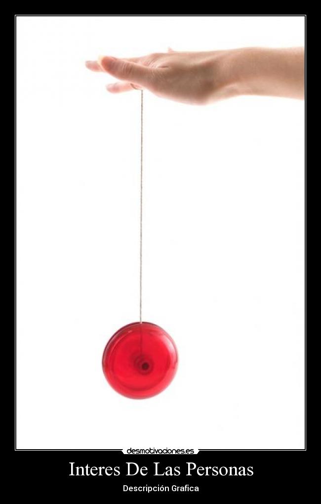 Interes De Las Personas - Descripción Grafica