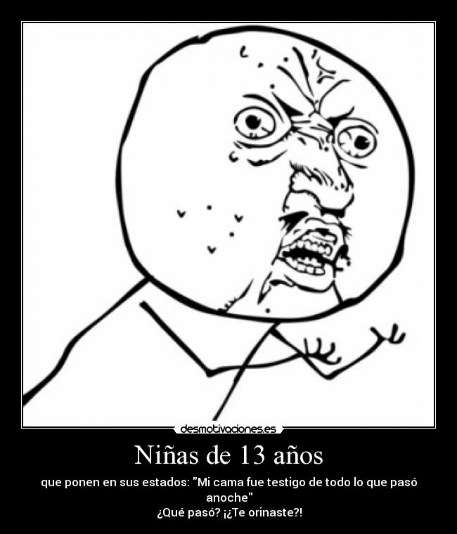 Niñas de 13 años -