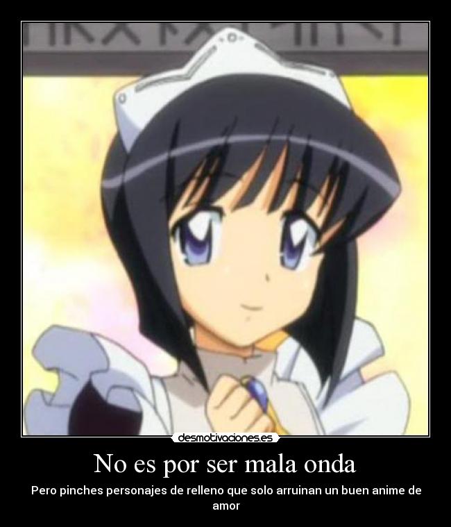 No es por ser mala onda - Pero pinches personajes de relleno que solo arruinan un buen anime de amor