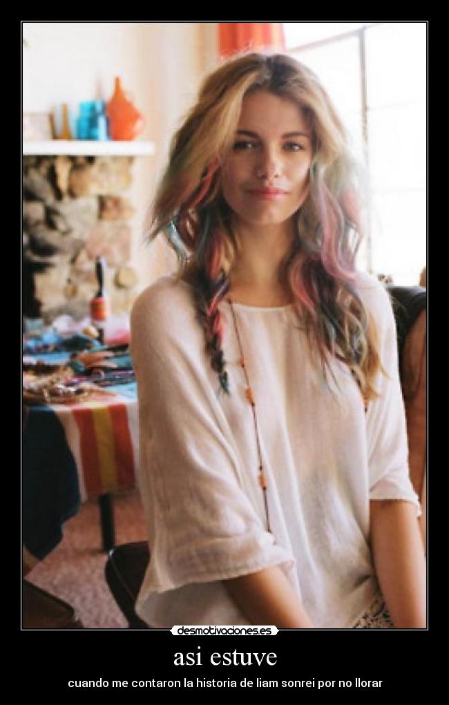 asi estuve - cuando me contaron la historia de liam sonrei por no llorar