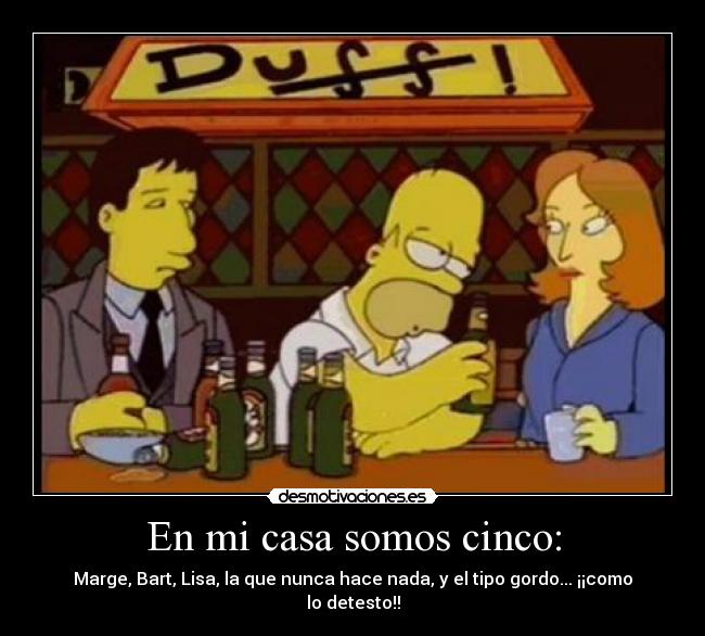 En mi casa somos cinco: - 