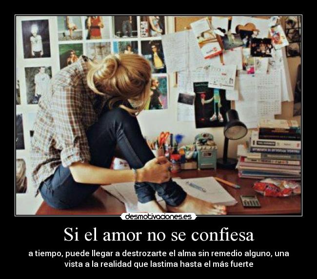 Si el amor no se confiesa -
