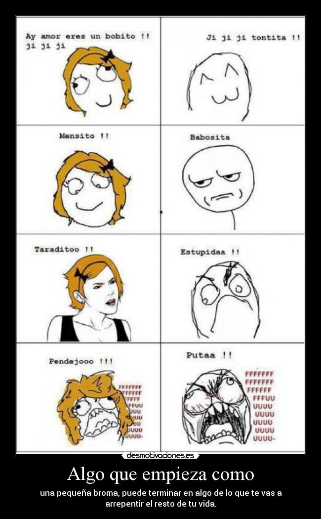 Algo que empieza como - 