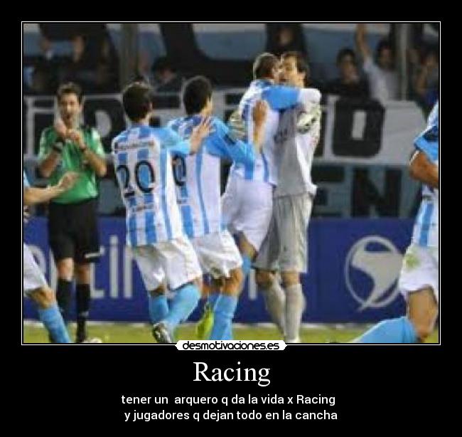 carteles racing club avellaneda desmotivaciones