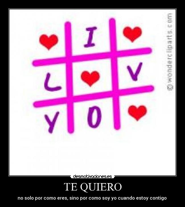 TE QUIERO -
