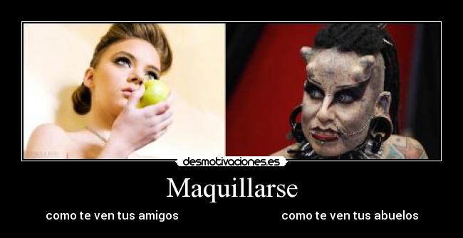 Maquillarse -