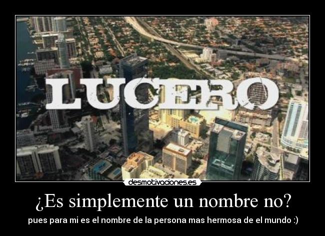 ¿Es simplemente un nombre no? Desmotivaciones