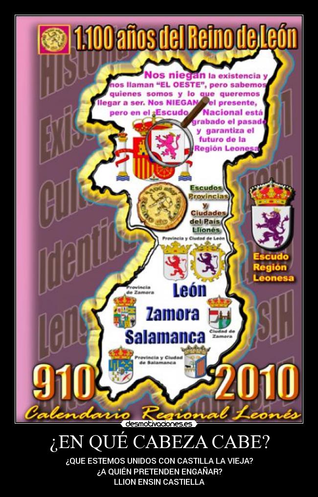 ¿EN QUÉ CABEZA CABE? - 