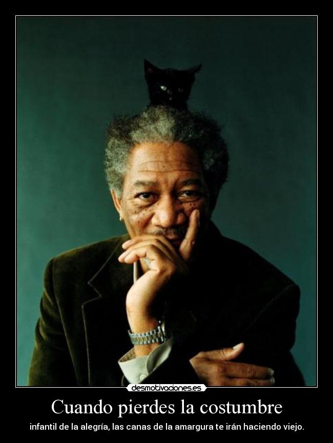 Cuando pierdes la costumbre - 