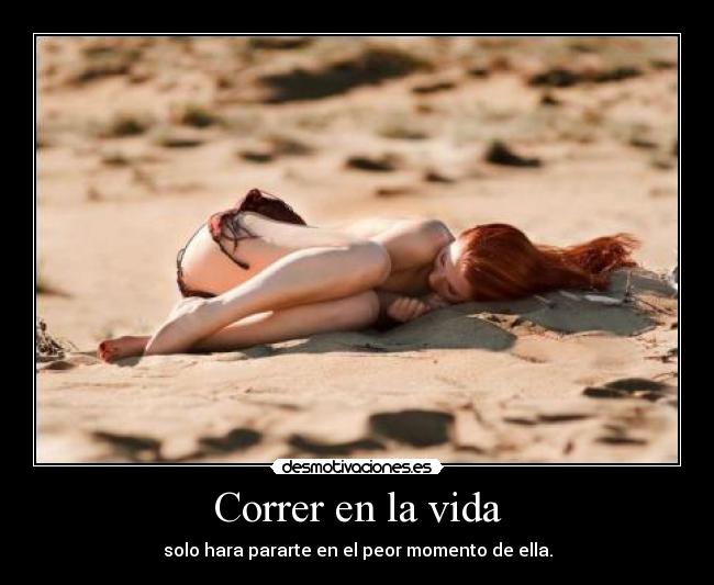 Correr en la vida -