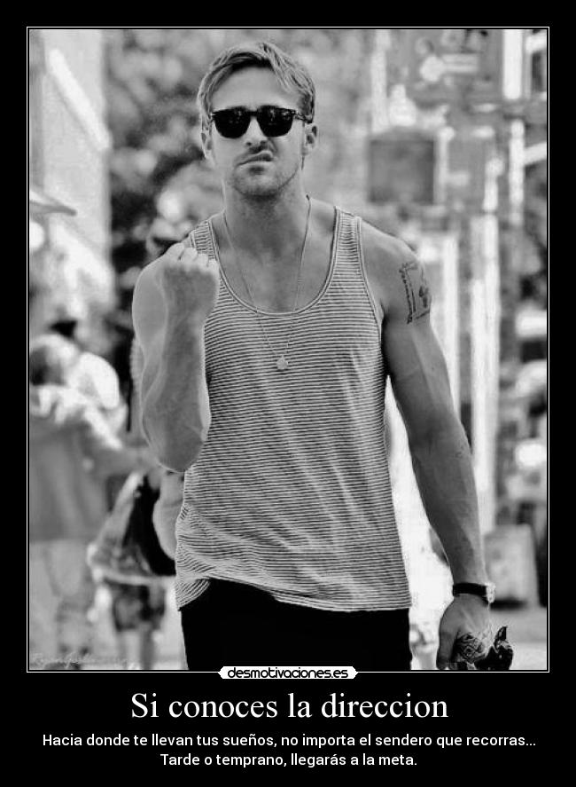 Si conoces la direccion -