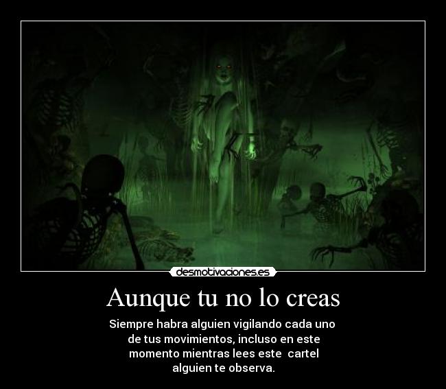 Aunque tu no lo creas - 