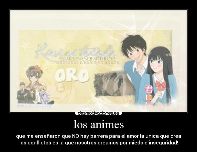 los animes -