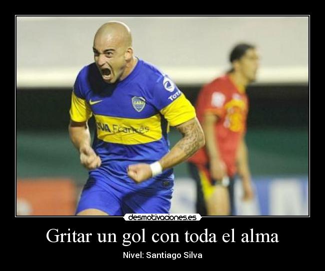Gritar un gol con toda el alma - Nivel: Santiago Silva