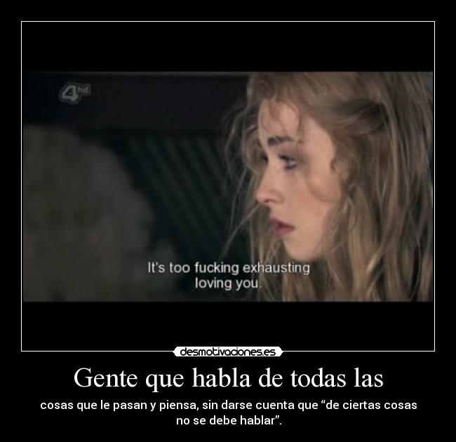 Gente que habla de todas las - 