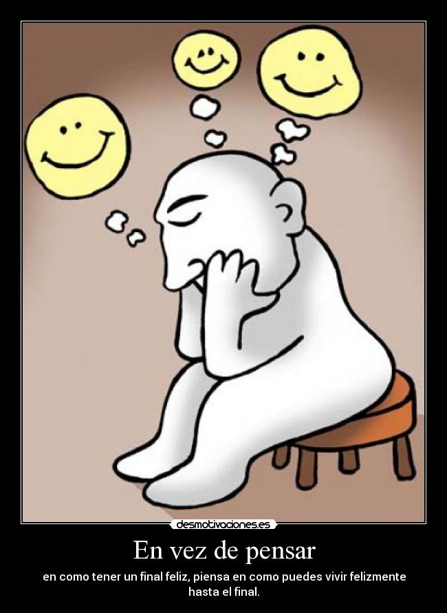 En vez de pensar - 