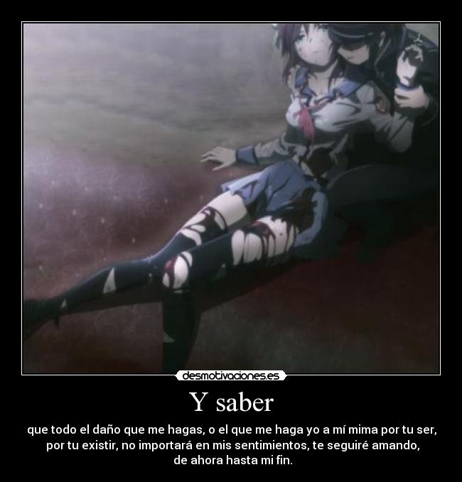 Y saber -