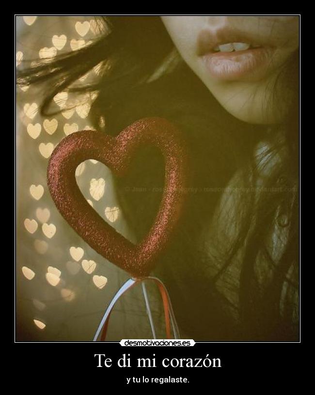 Te di mi corazón - 