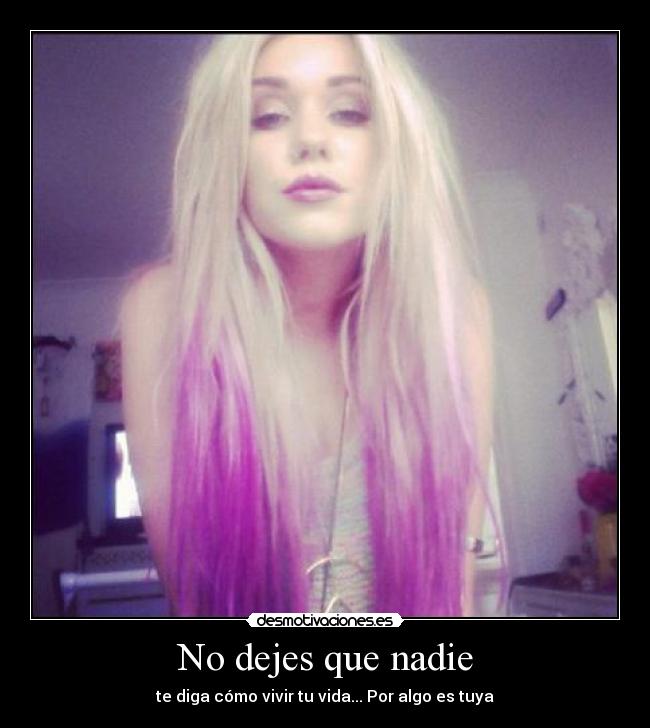 No dejes que nadie - 