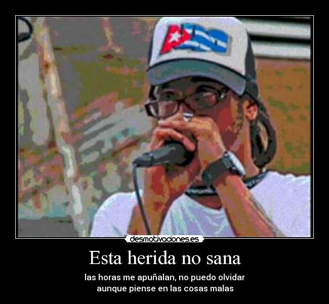 Esta herida no sana -