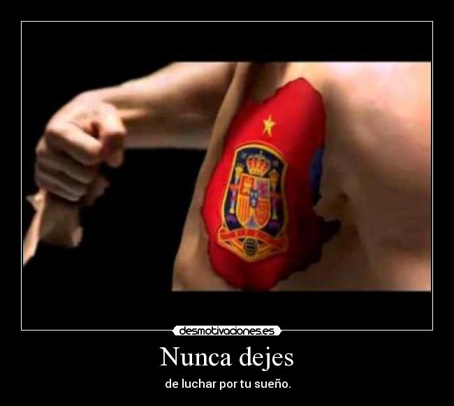 Nunca dejes - 