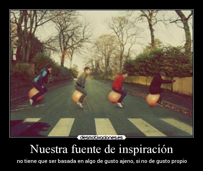 Nuestra fuente de inspiración -