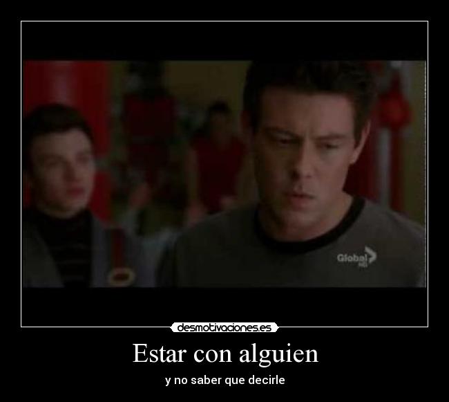 Estar con alguien - y no saber que decirle