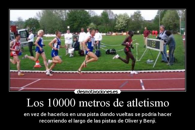 Los 10000 metros de atletismo - 