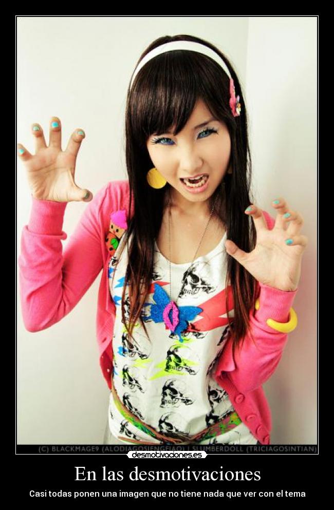 En las desmotivaciones -