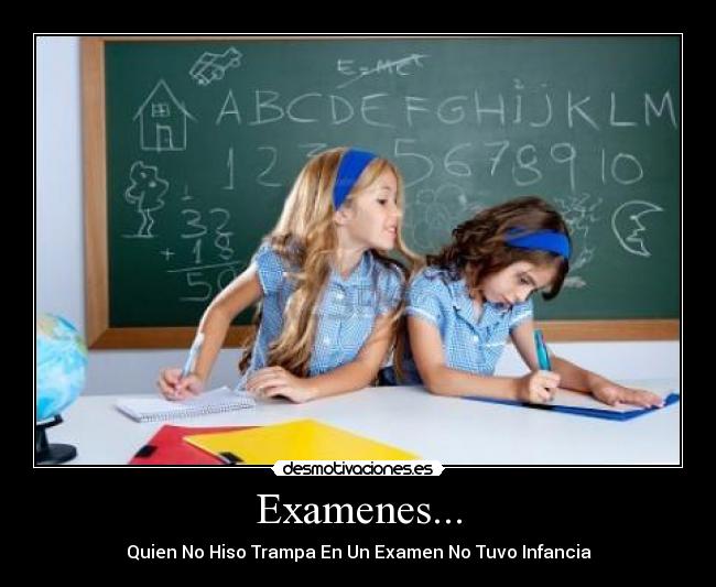 Examenes... -