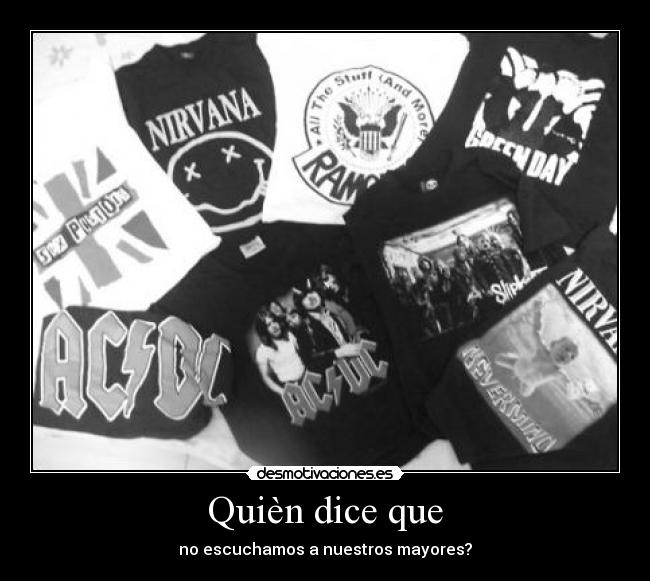 carteles rock desmotivaciones