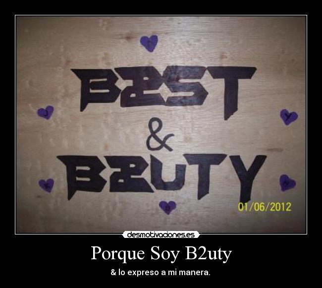 carteles b2uty desmotivaciones