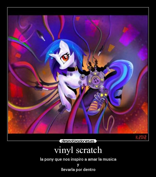 vinyl scratch - 