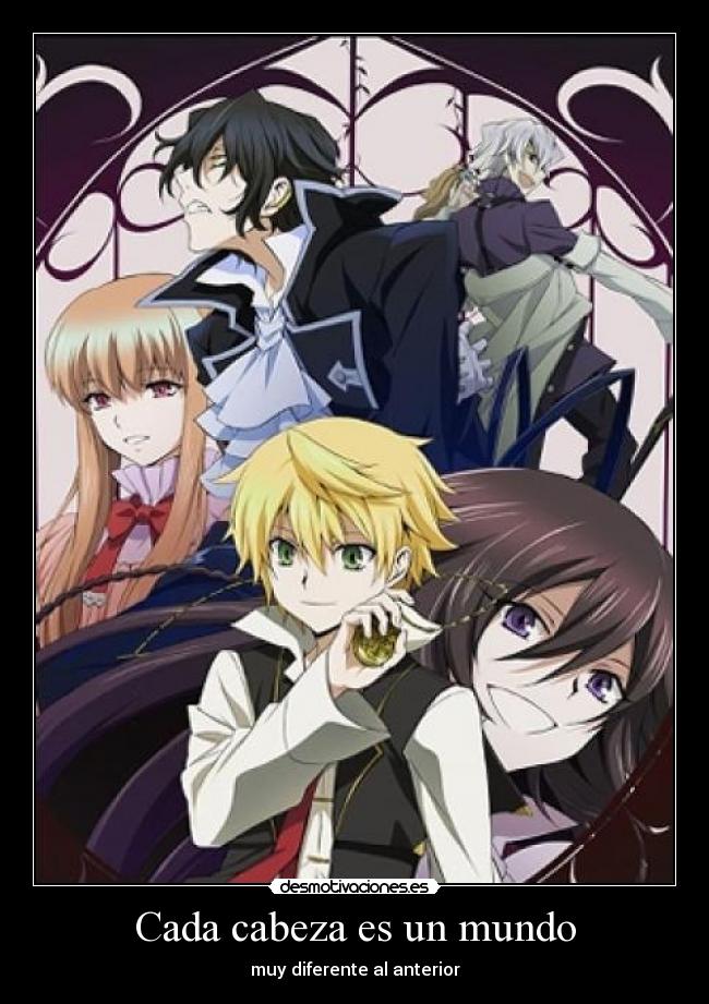 Cada cabeza es un mundo - muy diferente al anterior