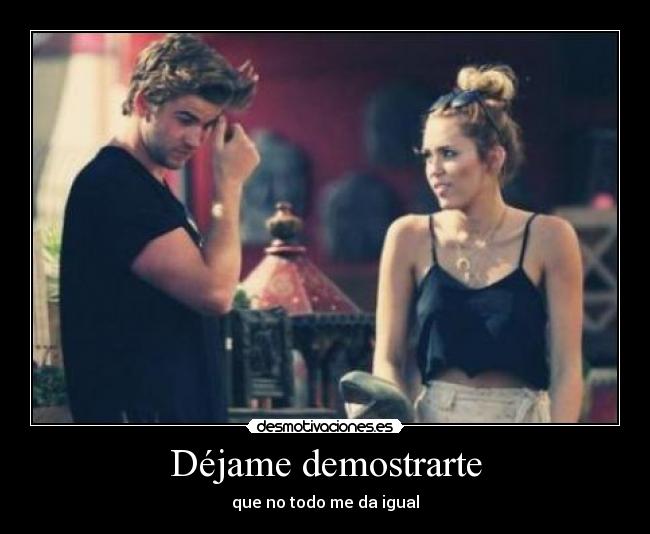 Déjame demostrarte -