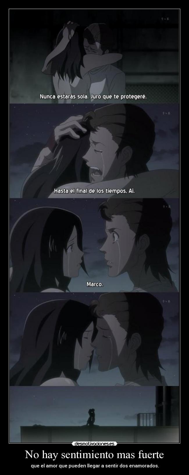 No hay sentimiento mas fuerte -